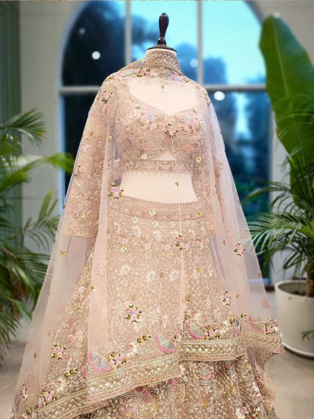 Rosélia Embroidered Sequin Lehenga