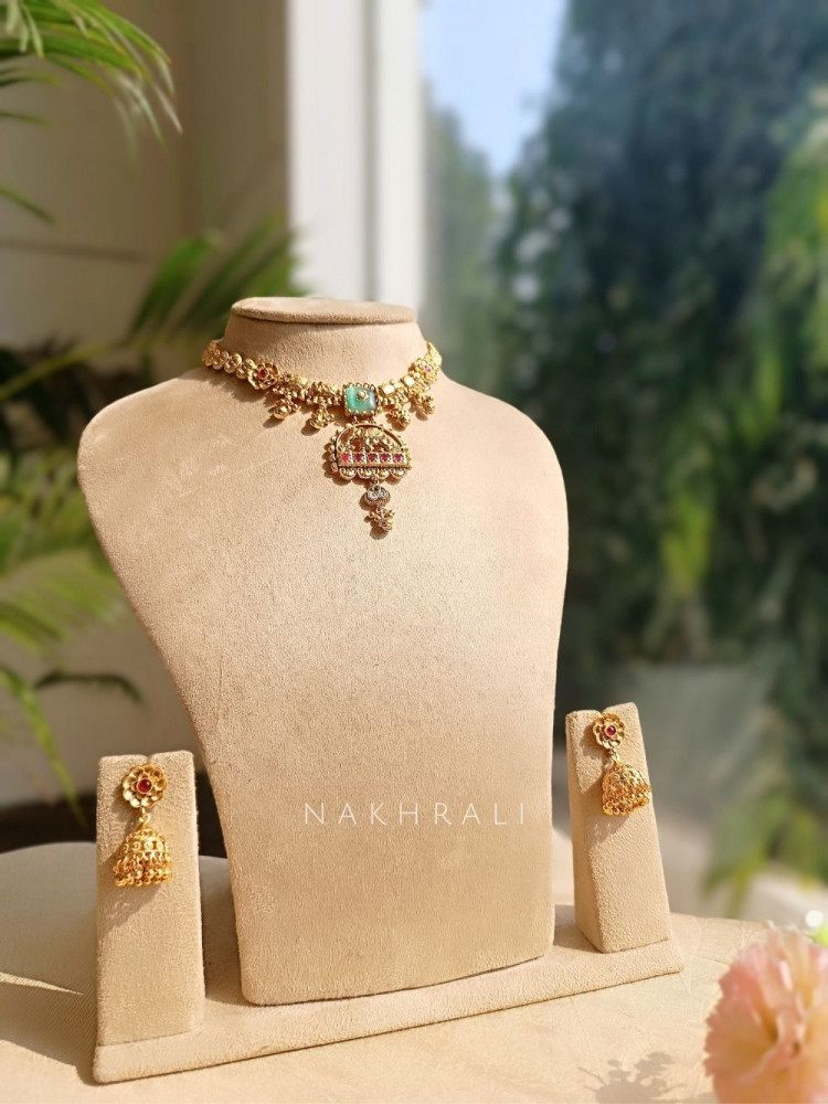 Image of Namaari Temple Choker Set