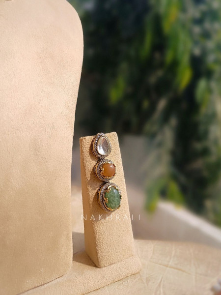 Soraya Multicolor Regal Necklace Set