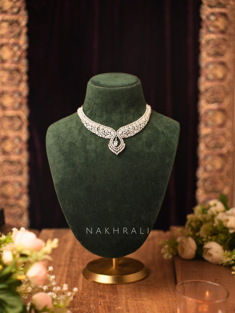 Image of Anika Silver Necklace Set