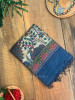Mrigya Blue Tussar Silk Saree