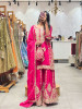 Avannya Magenta Embroidered Suit Set