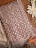 Chandani Moonlight Purple Net Saree with Running blouse
