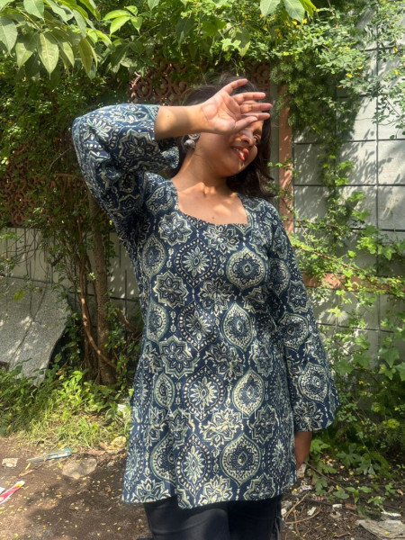 Naina Cotton Short Kurta
