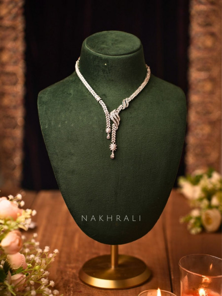 Zia Silver Necklace Set