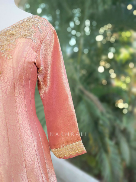 Kritika Pink Anarkali Suit Set