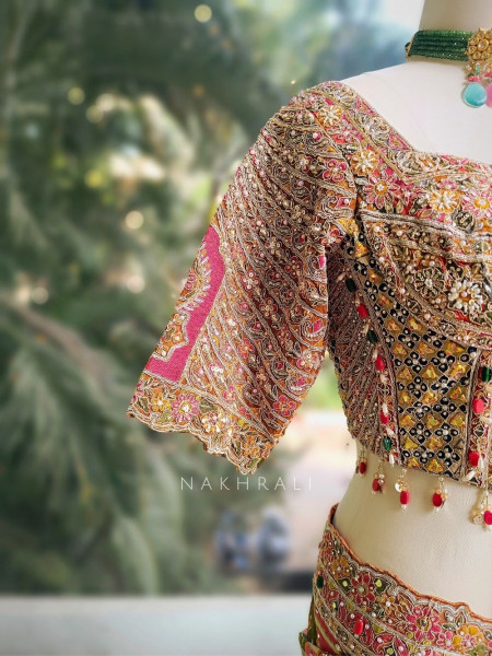 Rangrekha Printed Saree with Readymade Sequin Blouse