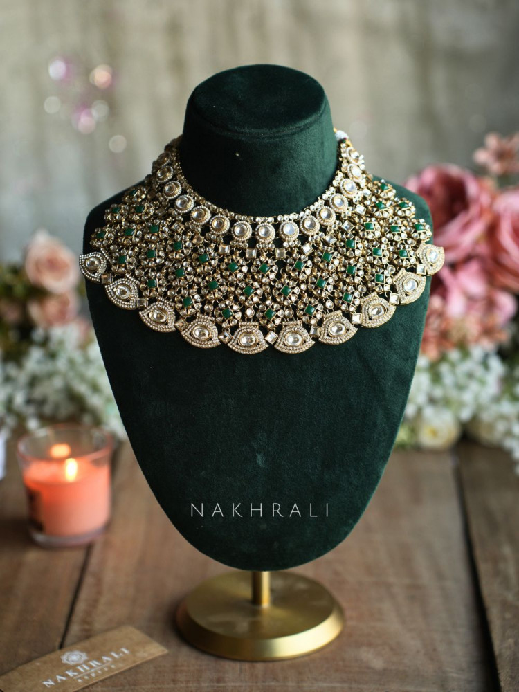 Image of Regalia Bridal Kundan Necklace Set