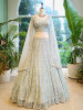 Azure Shine Embroidered Lehenga
