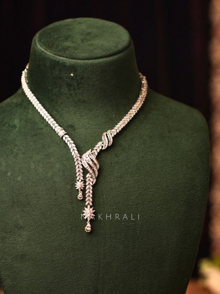 Zia Silver Necklace Set