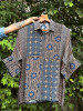 Vedya Brown Art Modal Printed Shirt