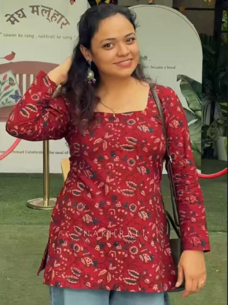 Prerna Cotton Short Kurta