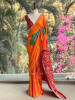 Rangtaal Mustard Bandhani Saree