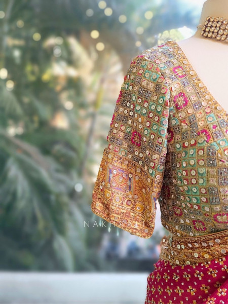 Rivana Saree with Zari and Sequin Heavy Work