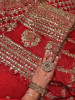Zuleika Orange Chanderi-Silk Blend Dress Material