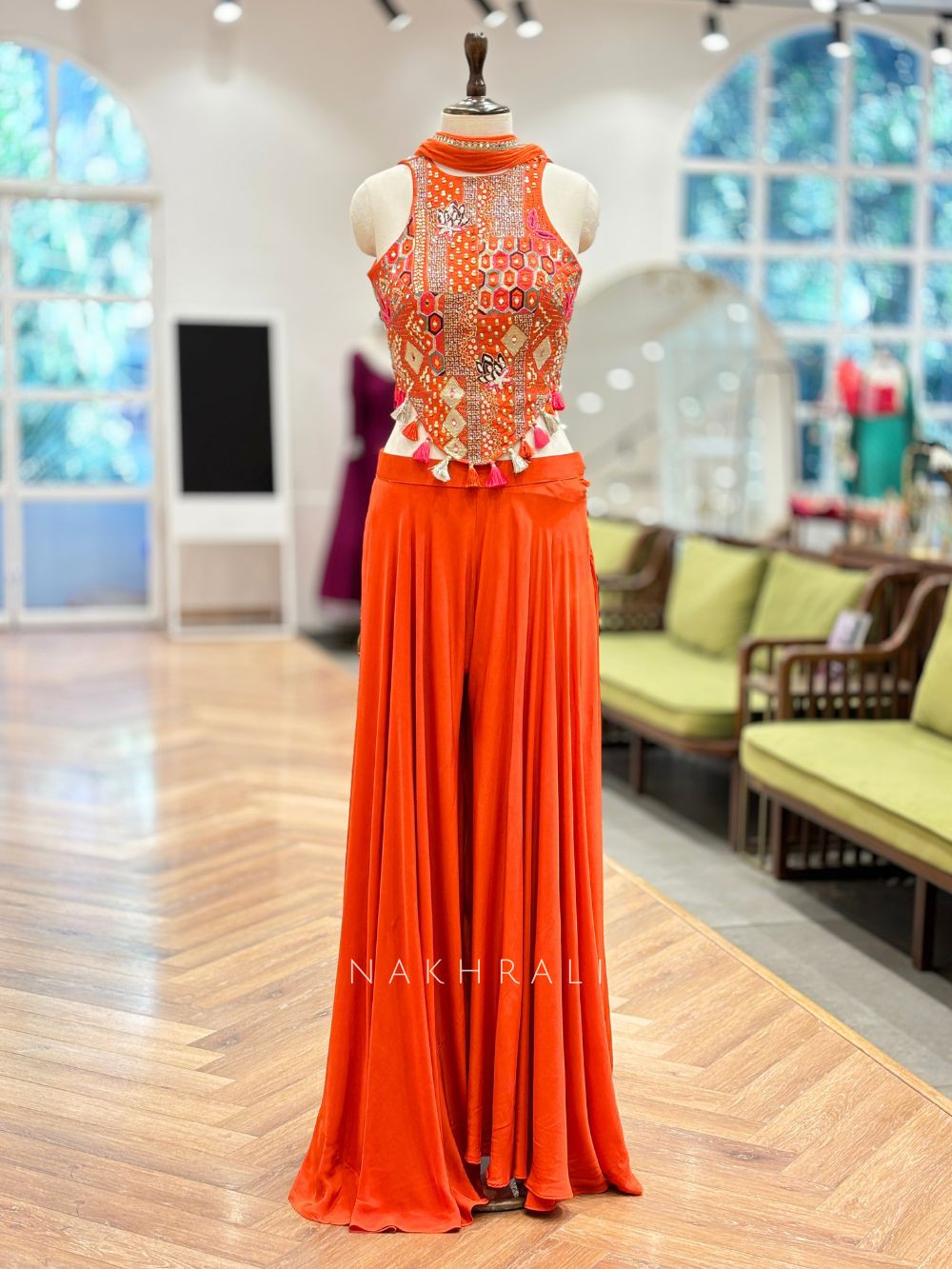 orange dress for women western Orange Semi Formal Dress | Bloom West Boutique