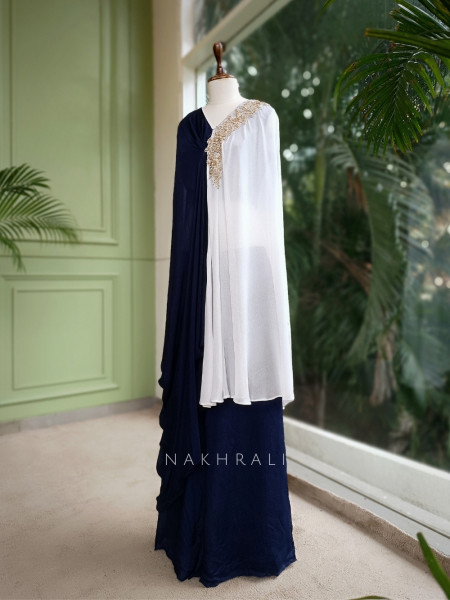 Crystal Sky Indowestern Palazzo Set