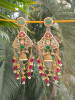 Eternal Grace Sea green Dangler Earrings