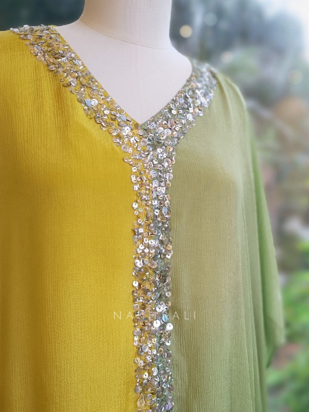 Dual Aura Kaftan Set