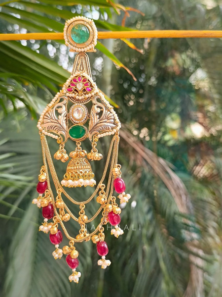 Eternal Grace Sea green Dangler Earrings