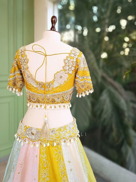 Utsaah Floral Multicolor Lehenga Set