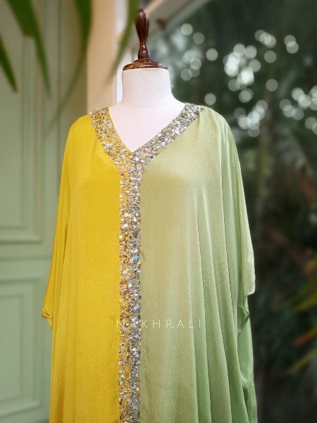 Dual Aura Kaftan Set