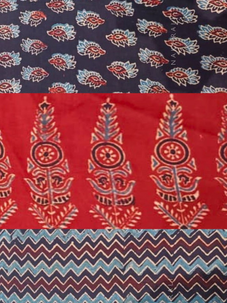 Feroz Black Cotton Flared Kurta