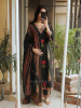 Anvika Black Floral Cotton Suit Set