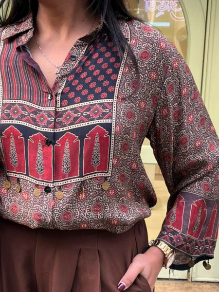 Tattva Art Modal Printed Shirt