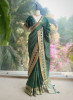 Rangika Green Saree with Statement Blouse