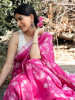 Magenta Mystique Silk Saree