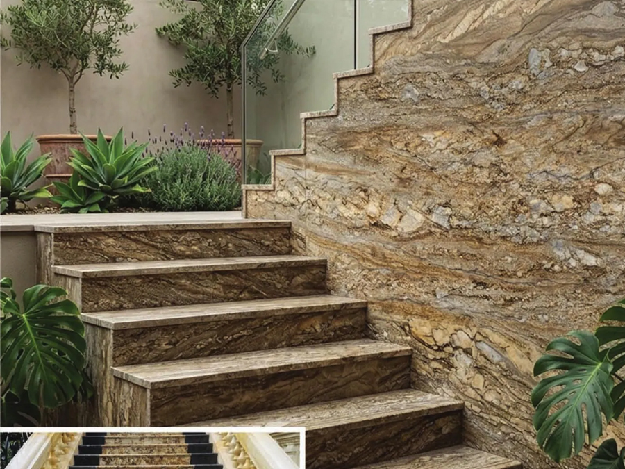 Stairs &amp; wall cladding