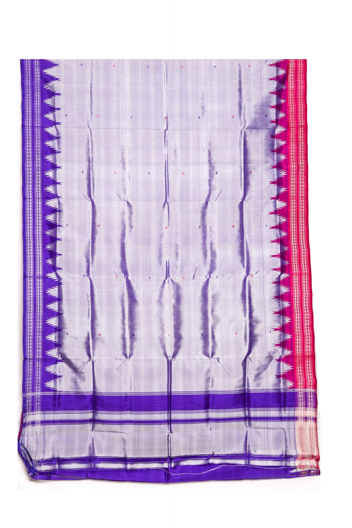 Odisha Handloom Berhampuri Double Pallu Silk saree