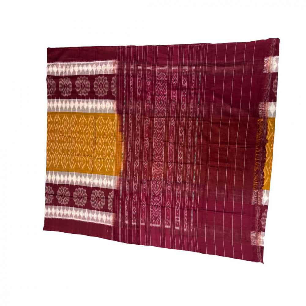 Image of Odisha Handloom Maniabandha Cotton Saree
