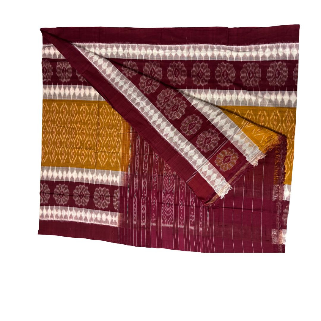 Odisha Handloom Maniabandha Cotton Saree