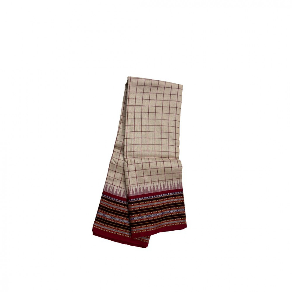 Image of Karvati Kinnar Vidarbha Tussar Silk Saree