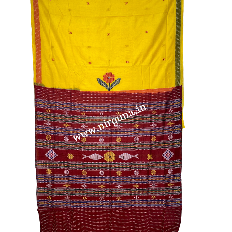 Dhalapathar Handloom Cotton Saree