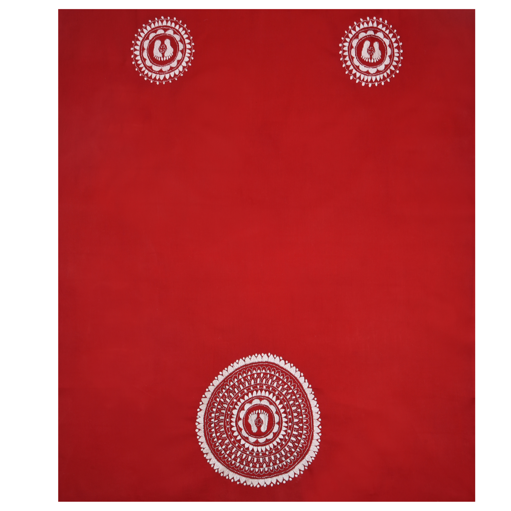 Intricately Hand Crafted Fashionable Designer Kantha Embroidered Cotton Blouse Piece