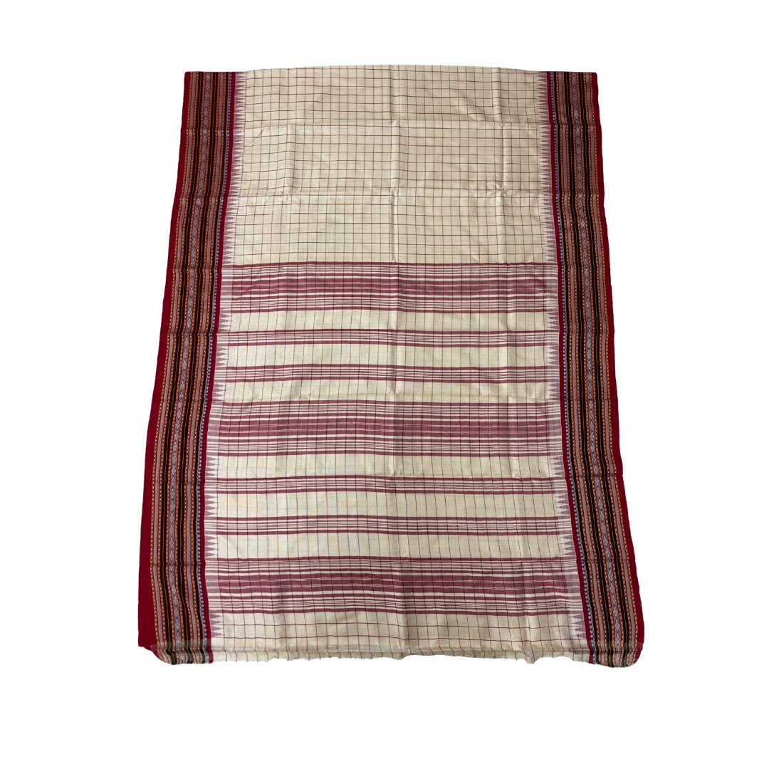 Karvati Kinnar Vidarbha Tussar Silk Saree