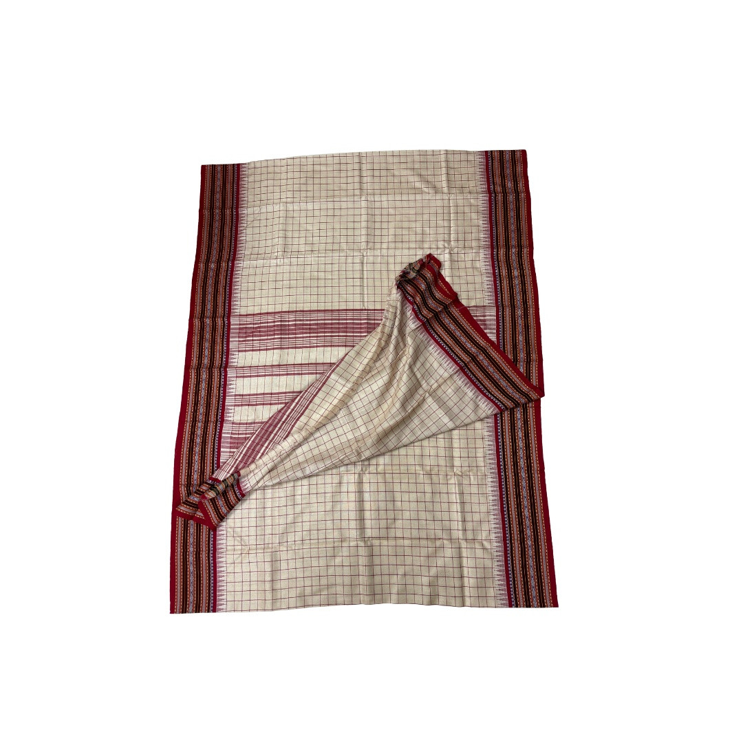 Karvati Kinnar Vidarbha Tussar Silk Saree