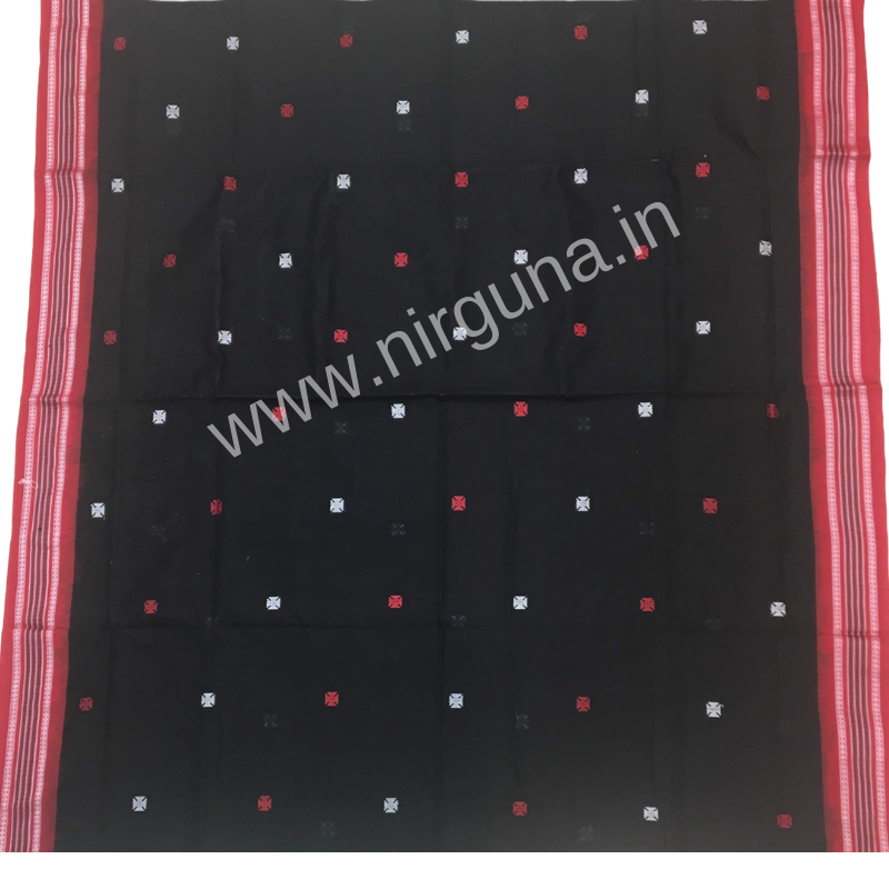 Sonepuri Bomkai Handloom Cotton Saree