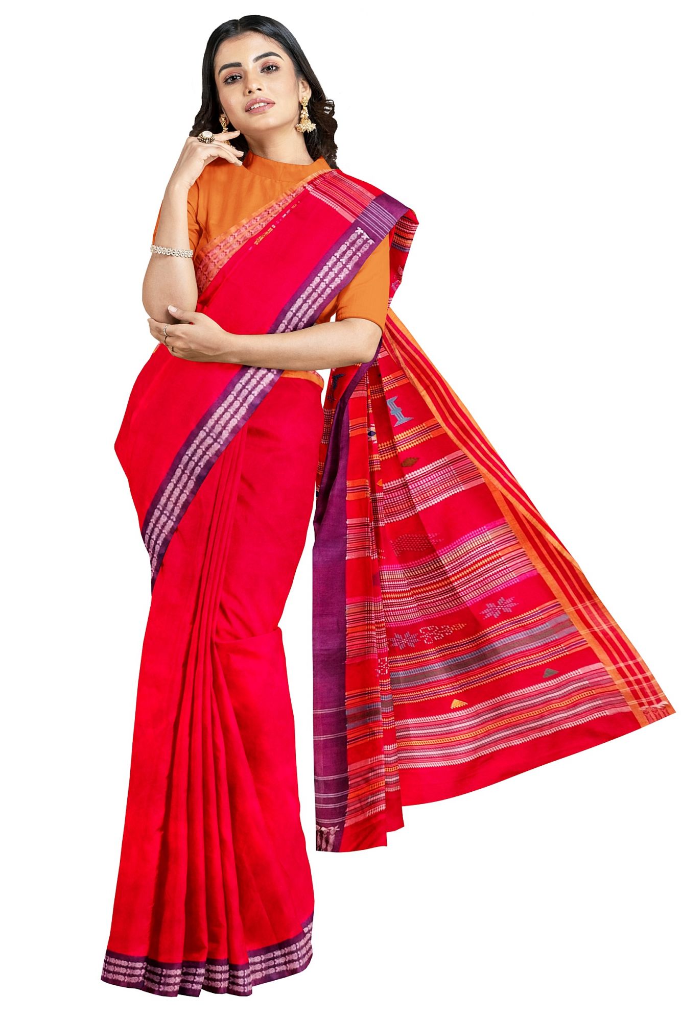 Ganjam Bomkai Handloom Cotton Saree