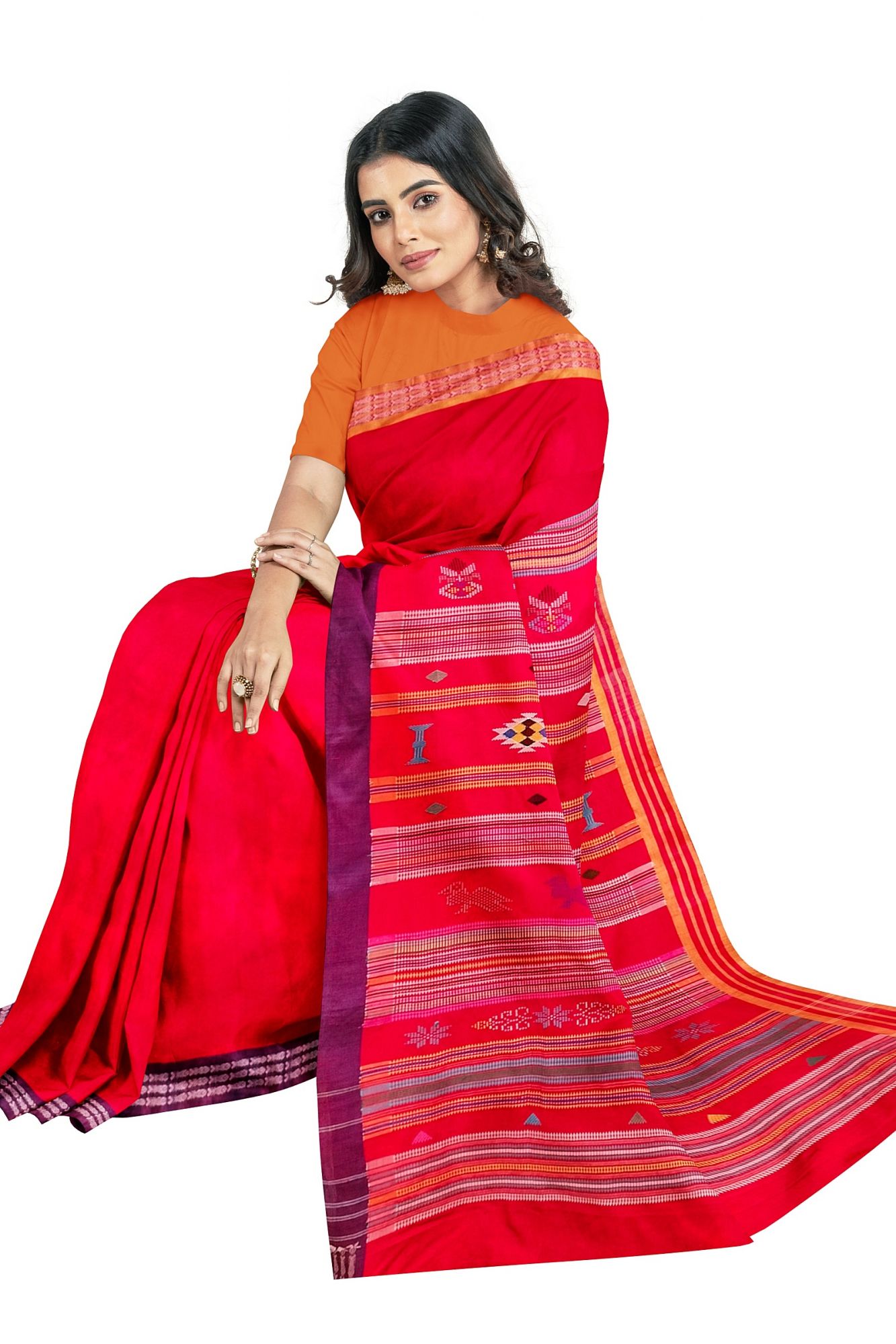 Ganjam Bomkai Handloom Cotton Saree