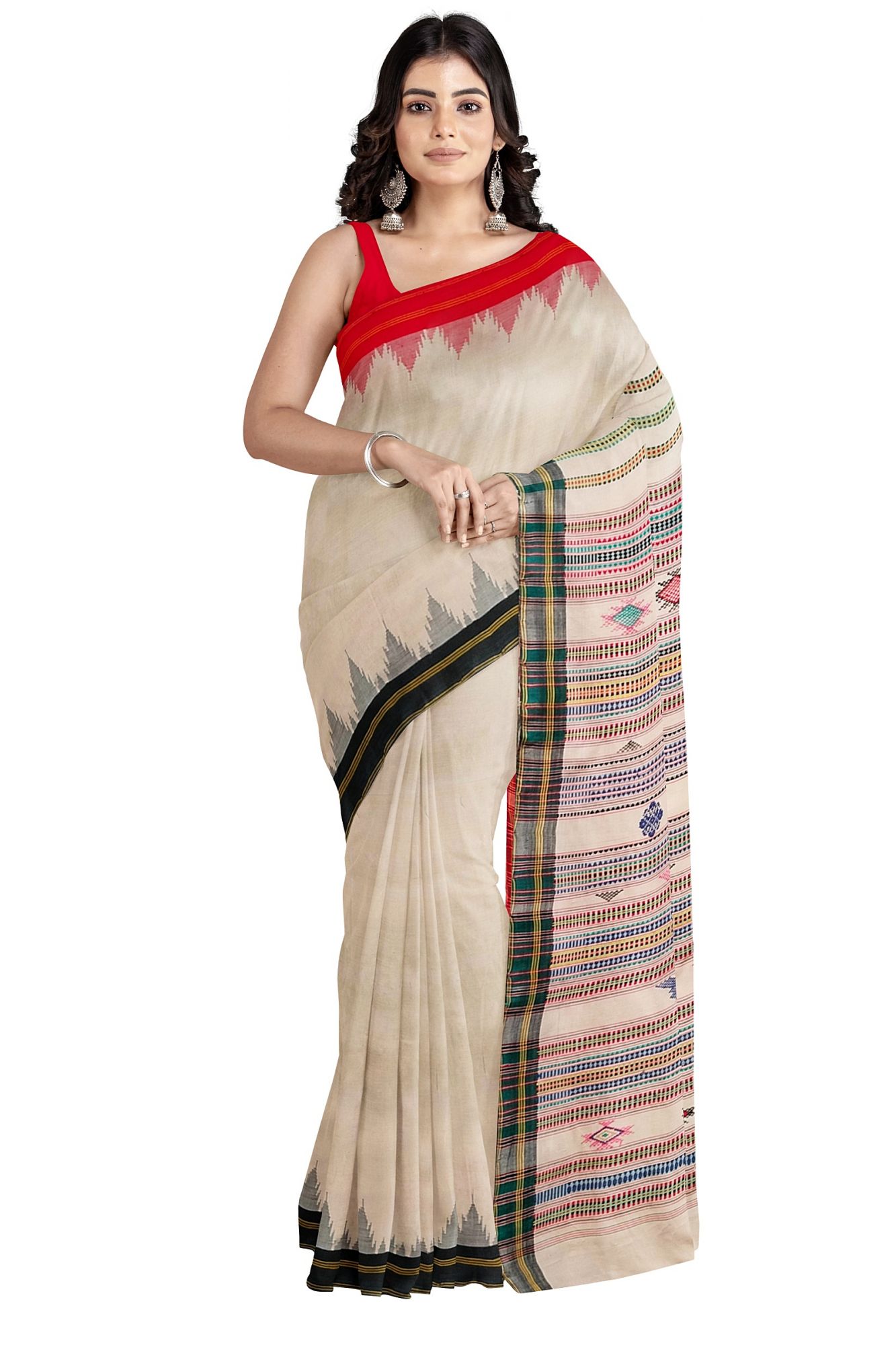 Ganjam Bomkai Handloom Cotton Saree