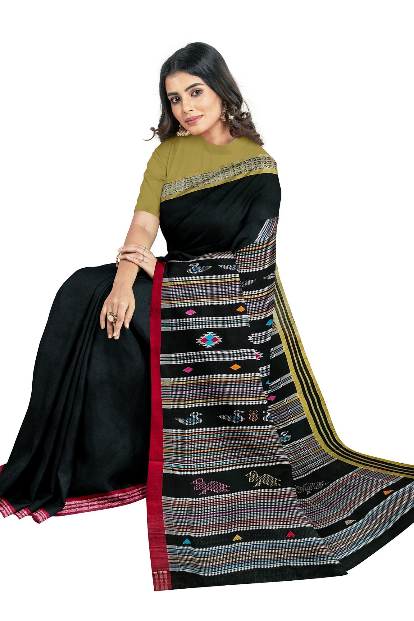 Ganjam Bomkai Handloom Cotton Saree