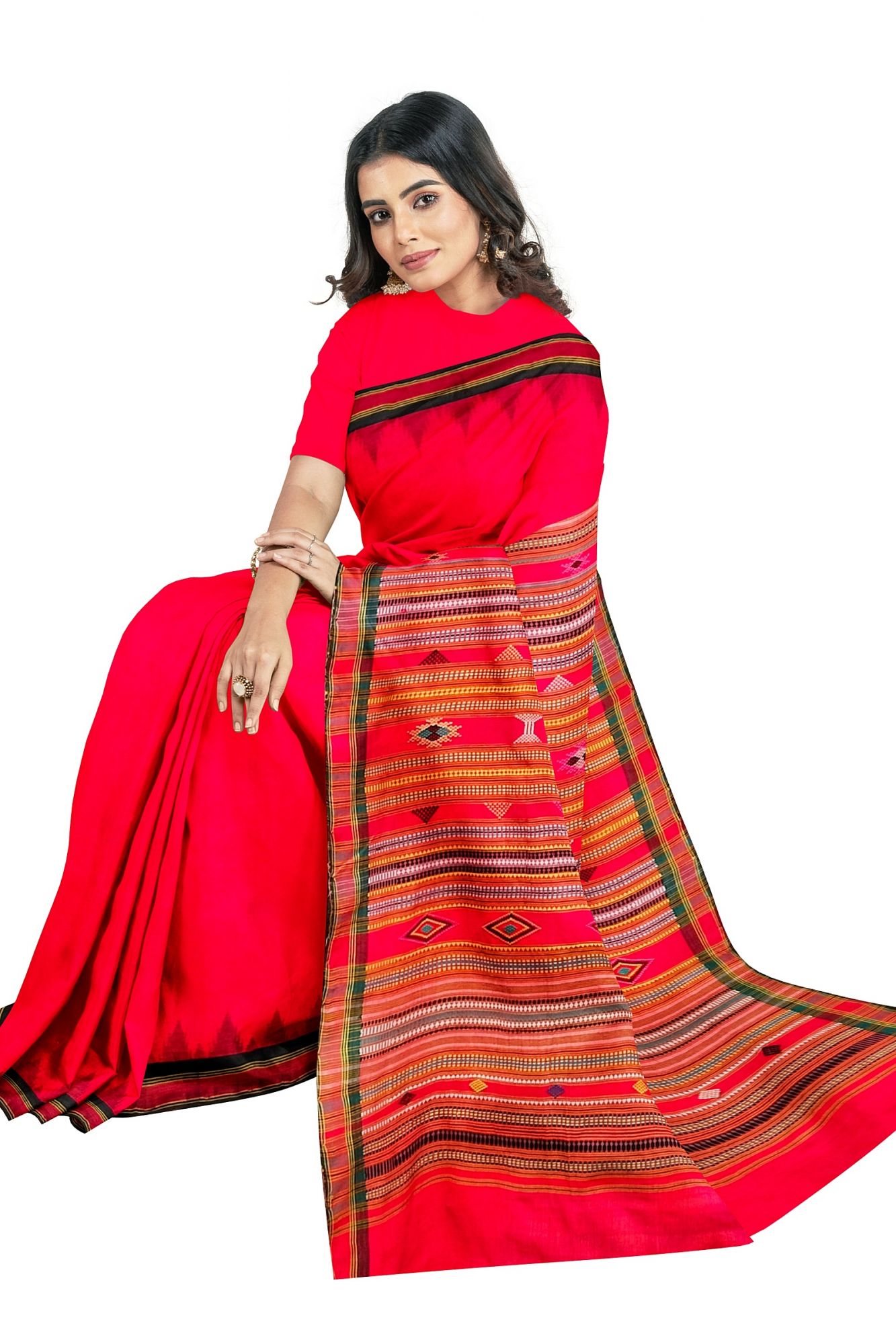 Ganjam Bomkai Handloom Cotton Saree