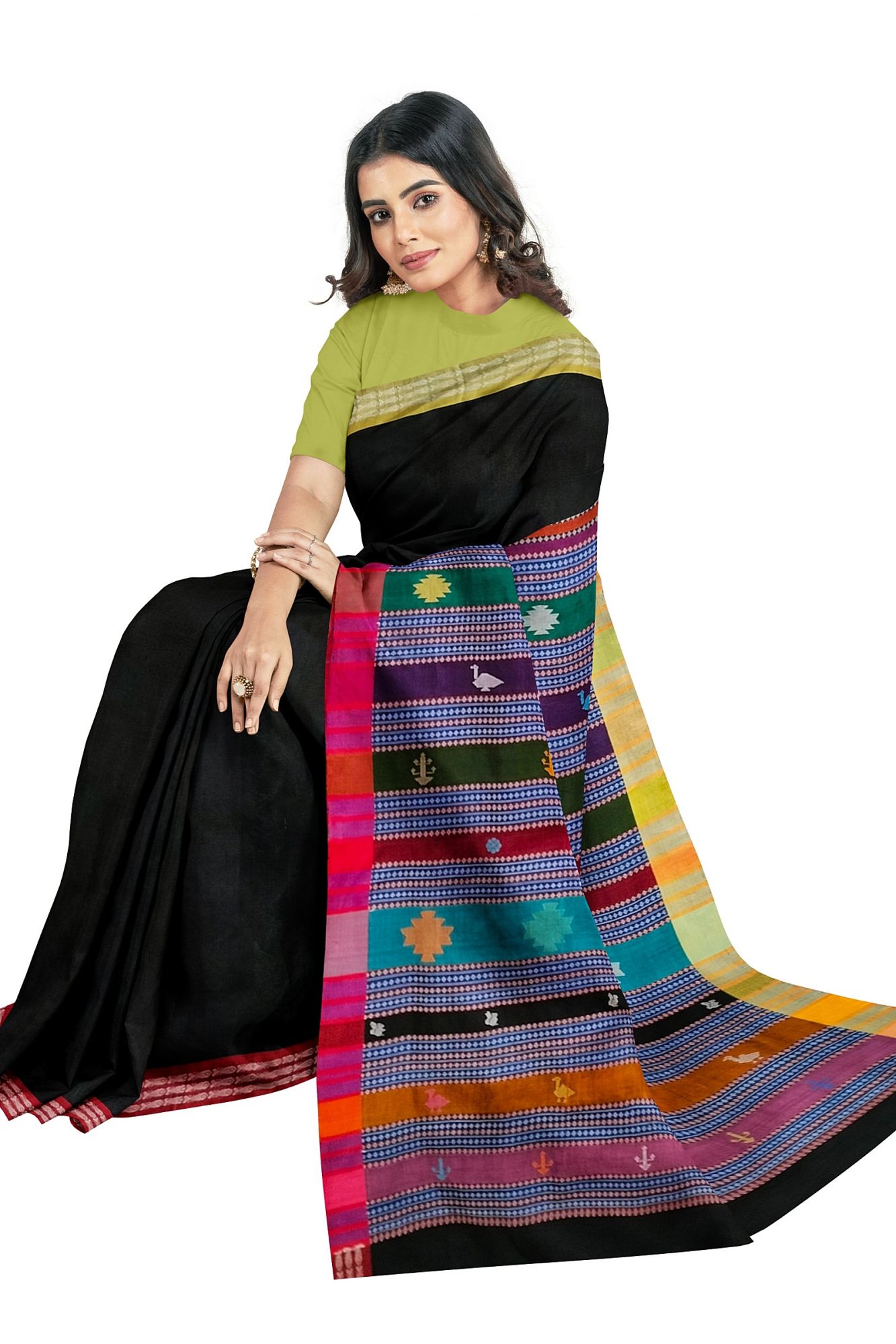 Ganjam Bomkai Handloom Cotton Saree