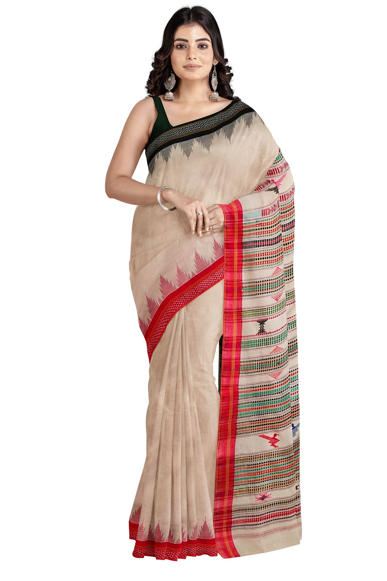 Ganjam Bomkai Handloom Cotton Saree