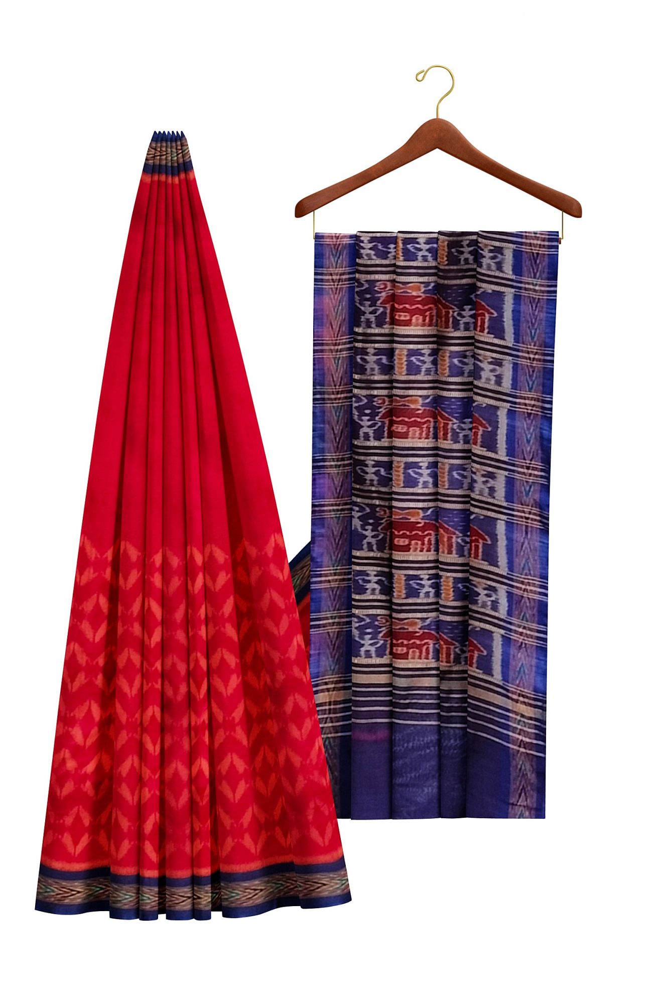 Sambalpuri Handloom Ikat Cotton Saree