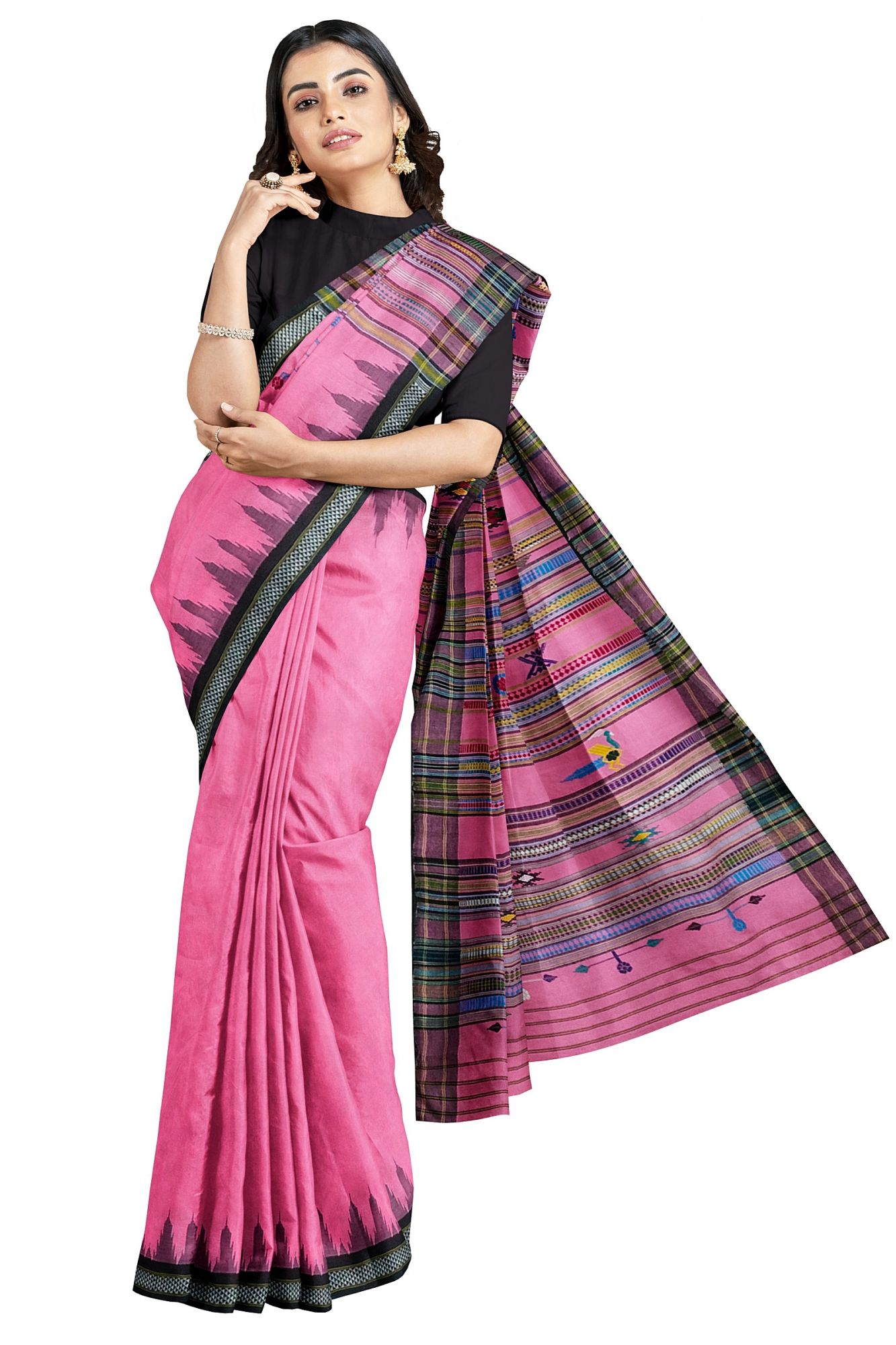 Ganjam Bomkai Handloom Cotton Saree